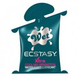 WET ECSTASY PREMIUM LUBRICANTE BASE AGUA 10ML