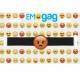 S LINE MORDAZA EMOTICONO ENFADADO