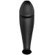 PRETTY LOVE PLUG ANAL SILICONA FORMA PENE Y 12 MODOS VIBRACION - NEGRO