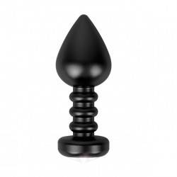 OUCH FASHIONABLE BUTTPLUG NEGRO 10CM
