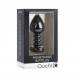 OUCH FASHIONABLE BUTTPLUG NEGRO 10CM