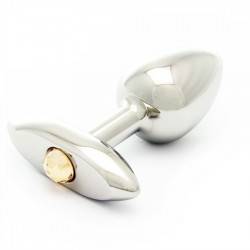 ROSEBUDS - SWAROVSKI GOLDEN SHADOW  PLUG ANAL  8.3 CM X 1.2 CM