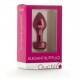 OUCH ELEGANTE PLUG ANAL METAL ROSA 8.3CM