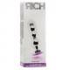 RICH R10 PLUG ANAL METAL SILVER PURPLE SHAPHIRE 12.5CM