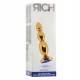 RICH R3 GOLD PLUG METAL ANAL PURPLE SAPHIRE 12CM