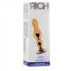 RICH R4 GOLD PLUG ANAL METAL PURPLE SAPHIRE 12CM