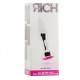 RICH R9 SILVER PLUG ANAL METAL PINK SAPHIRE 10CM