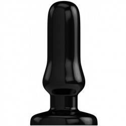 BOTTOMLINE M4 BUTTPLUG ANAL RUBBER NEGRO 10.5 X 3.4CM