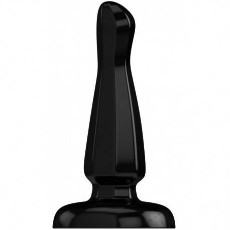 BOTTOMLINE M3-5 BUTTPLUG ANAL RUBBER NEGRO 13 X 3.7CM