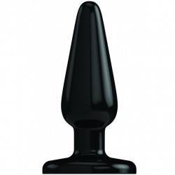 BOTTOMLINE M1-7 BUTTPLUG ANAL RUBBER NEGRO 18 X 5.5CM