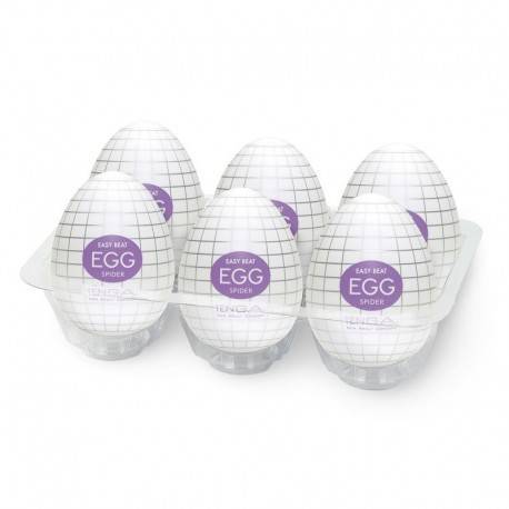 TENGA EGG SPIDER PACK 6 EASY ONA-CAP