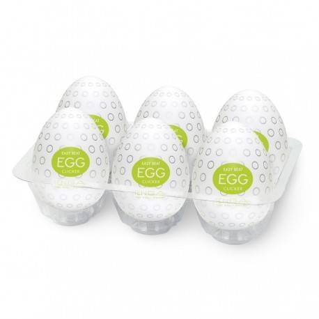 TENGA EGG PACK 6 CLICKER EASY ONA-CAP