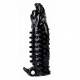 FUNDA EXTENSORA PENE WAGGING DOG VIBRADOR NEGRO