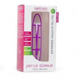 PENIS FUNDA PLACER PENE LILA