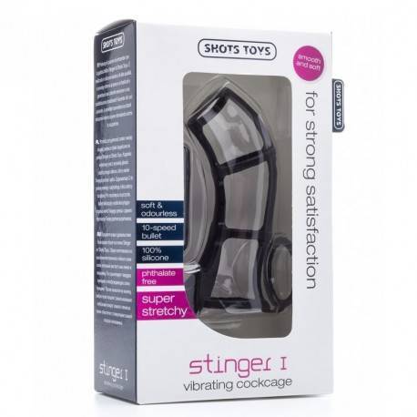 SHOTS STINGER I FUNDA PENE NEGRO