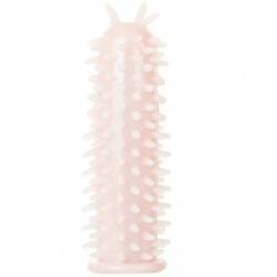 SHOTS FUNDA PENE SPIKY PLEASURE NATURAL