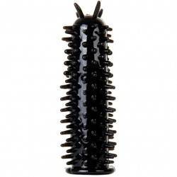 SHOTS FUNDA PENE SPIKY PLEASURE NEGRO