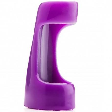 SHOTS FUNDA EXTENSORA PENE  CON VIBRADOR LILA