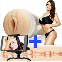 FLESHLIGHT GIRLS - VAGINA ANGELA WHITE + PHONESTRAP GRATIS