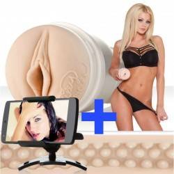 FLESHLIGHT GIRLS - VAGINA RILEY STEELE + PHONESTRAP GRATIS