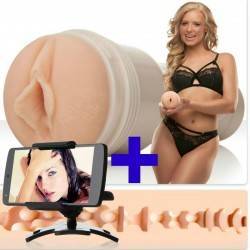 FLESHLIGHT GIRLS - VAGINA ANIKKA ALBRITE + PHONESTRAP GRATIS