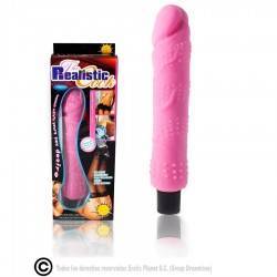 VIBRADOR LOVE CLONE EFECTO RELIEVE 24,5CM ROSA PUNTO G