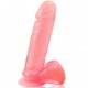 PENE REALISTICO DONG NEW AND PURE ROSA 19CM