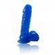 PENE REALISTICO DONG NEW AND PURE AZUL 19CM