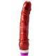 VIBRADOR ROJO REALISTICO  23 CM