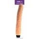 SEVENCREATIONS JELLY VIBRADOR NATURAL KINX 27.63CM