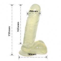 DIGGER DONG TRANSPARENTE 19CM