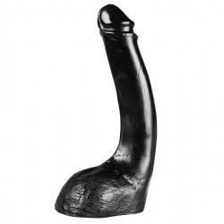 ALL BLACK DILDO NEGRO 26CM