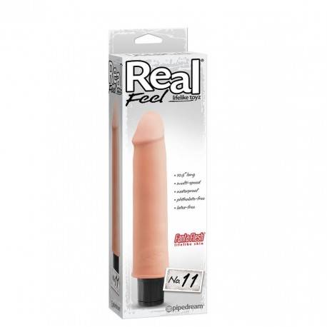 REAL FEEL LIFELIKE TOYZ VIBRADOR NUM 11 NATURAL