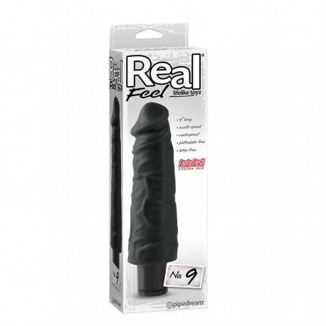 REAL FEEL LIFELIKE TOYZ VIBRADOR NUM 9 NEGRO