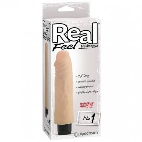 REAL FEEL LIFELIKE TOYZ VIBRADOR NUM 1 NATURAL