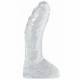 BASIX FAT BOY PENE 18 CM TRANSPARENTE