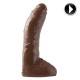 BASIX FAT BOY PENE 18 CM MARRON