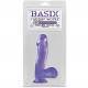 BASIX PENE DE GELATINA SUCCION LILA 16 CM