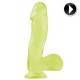 BASIX RUBBER WORKS PENE DE GELATINA SUCCION LUMINISCENTE 16 CM