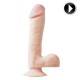 BASIX PENE DE GELATINA SUCCION NATURAL 19 CM