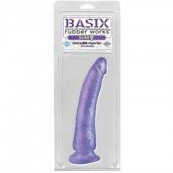 BASIX PENE DE GELATINA SLIM 19 CM LILA