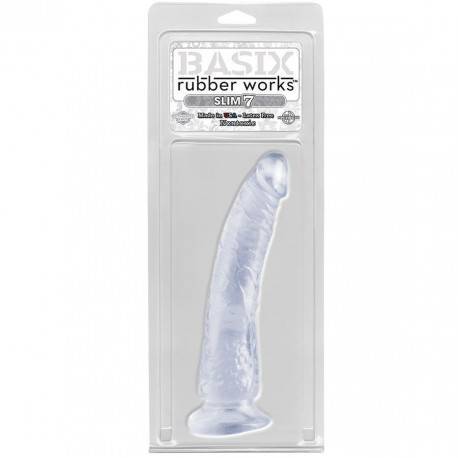 BASIX PENE DE GELATINA SLIM 19 CM TRANSPARENTE