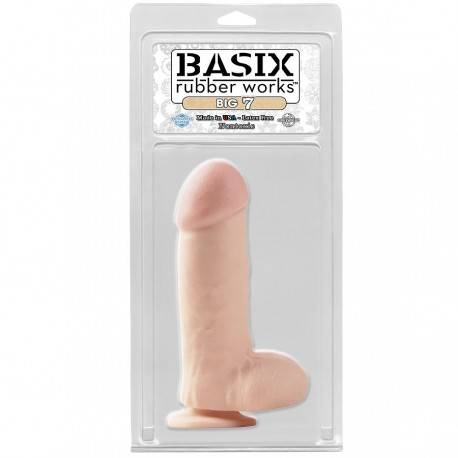 BASIX PENE DE GELATINA SUCCION NATURAL 17 CM