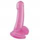 BASIX PENE DE GELATINA SUCCION ROSA 18 CM