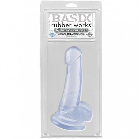 BASIX PENE DE GELATINA SUCCION TRANSPARENTE 18 CM