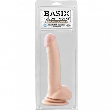 BASIX PENE DE GELATINA SUCCION NATURAL 21 CM