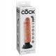 DILDO VIBRADOR KING COCK 15.24 CM NATURAL