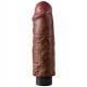 DILDO VIBRADOR KING COCK 15.24 CM MARRON