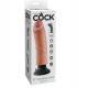 DILDO VIBRADOR KING COCK 20.32 CM NATURAL