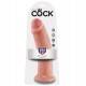 KING COCK 10" PENE NATURAL 25.4 CM